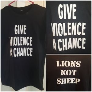 Lions Not Sheep Tshirt